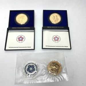 American Revolution Bicentennial Medals Jefferson and Revere 1972 1973